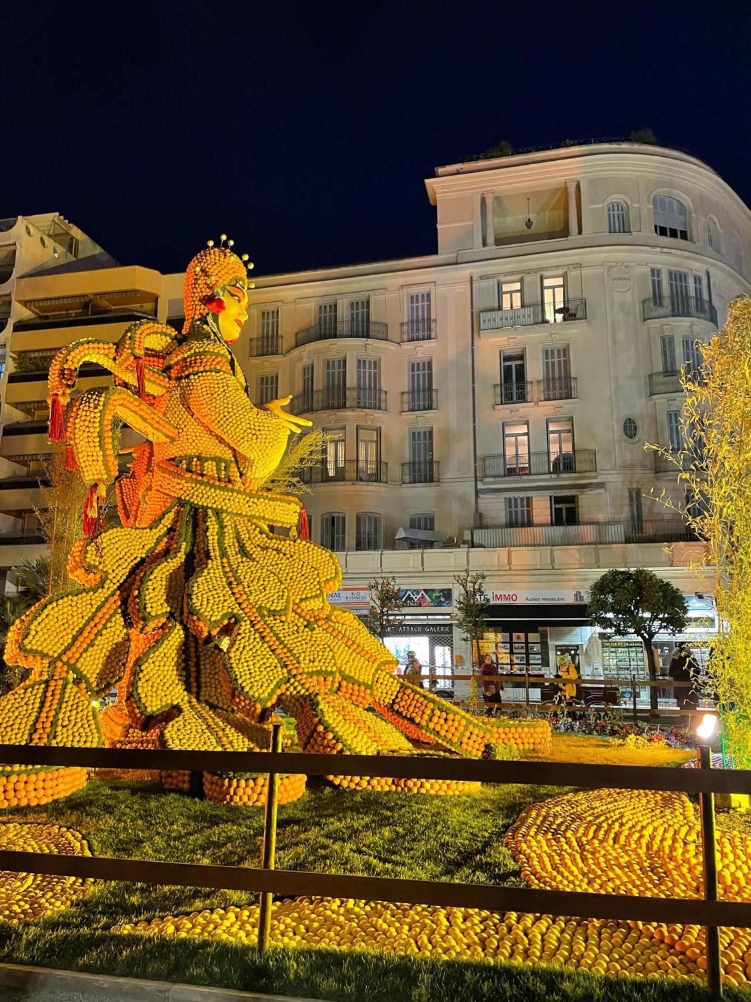 Menton Centre Vue Imprenable Sur Mer Et Jardin Bioves Exterior photo